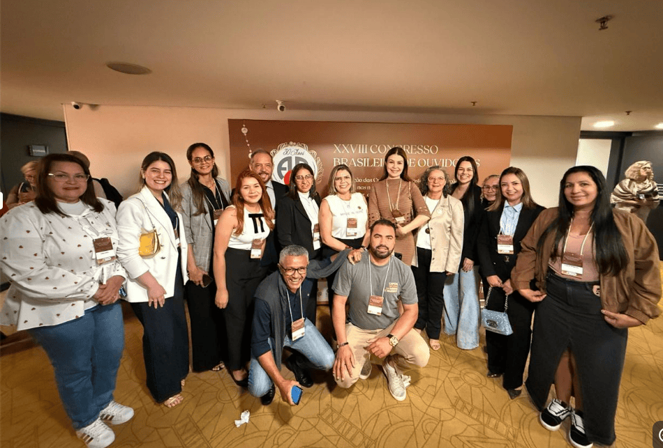 Delegação do Acre destaca, no Congresso Brasileiro de Ouvidores, o compromisso do Estado com o fortalecimento das ouvidorias, o diálogo com a sociedade e a transparência na gestão pública. Foto: cedida