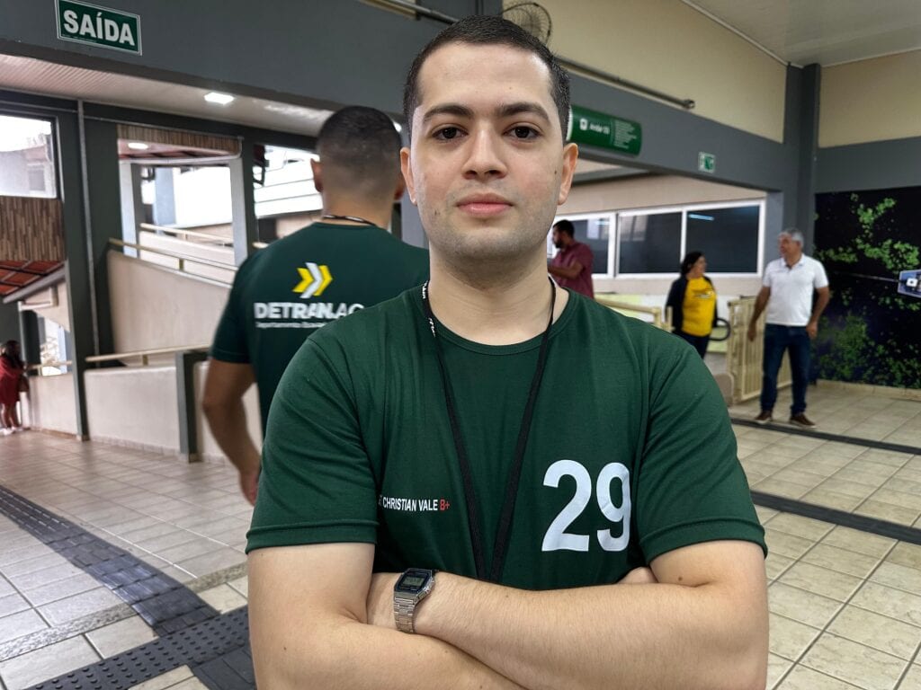 Para Christian Vale, a formação garante que a toda a população acreana seja beneficiada com profissionais qualificados nas ruas. Foto: Andryo Amaral/Detran