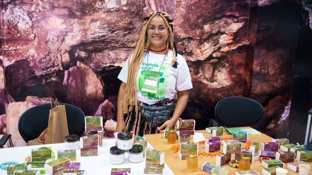 Maria Rita destaca as oportunidades e a visibilidade que o REM trouxe para jovens e mulheres de sua comunidade. Foto: Uêslei Araújo