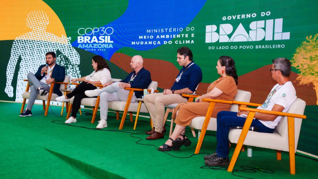 Evento contou com a participação de gestores ambientais, representantes do governo federal, de instituições internacionais e da sociedade civil. Foto: Uêslei Araújo/Sema