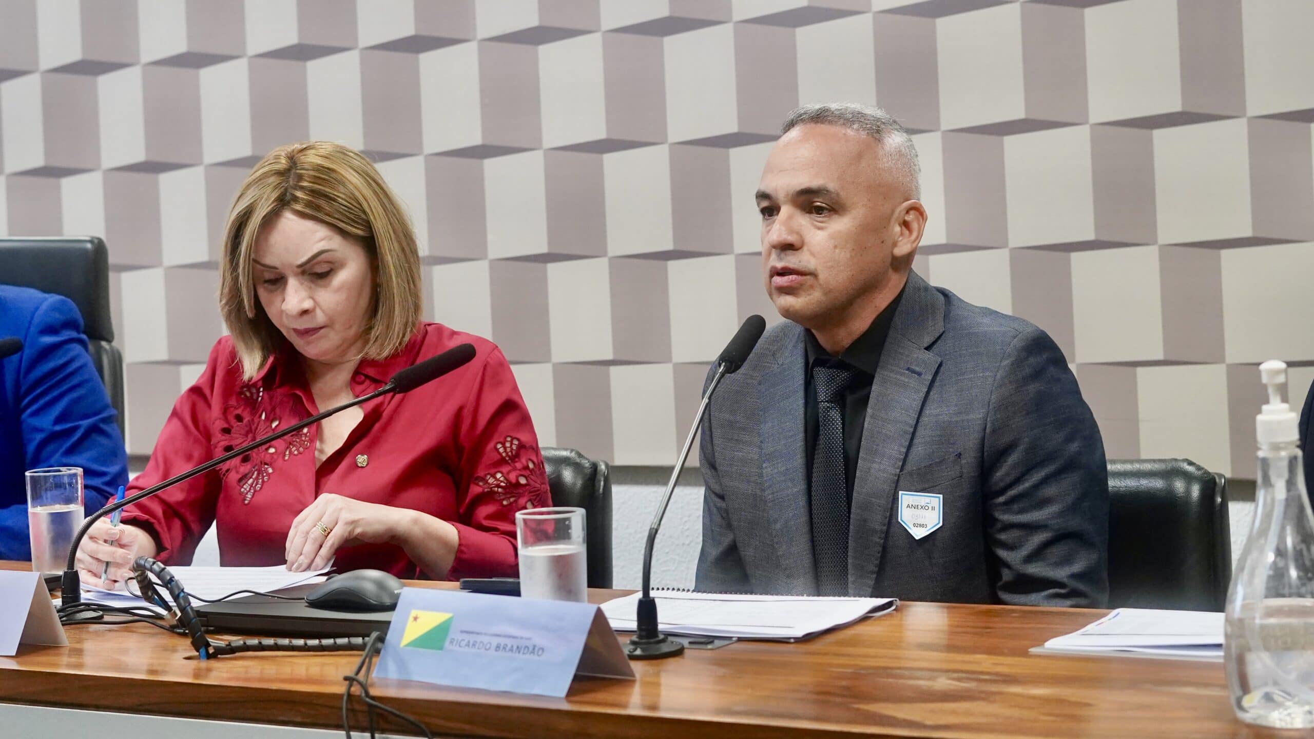 Secretário da Seplan, Ricardo Brandão, explicou as prioridades do governo do estado e as ações conjuntas com os municípios para atender à população do estado como um todo. Foto: Wesley Moraes/Repac