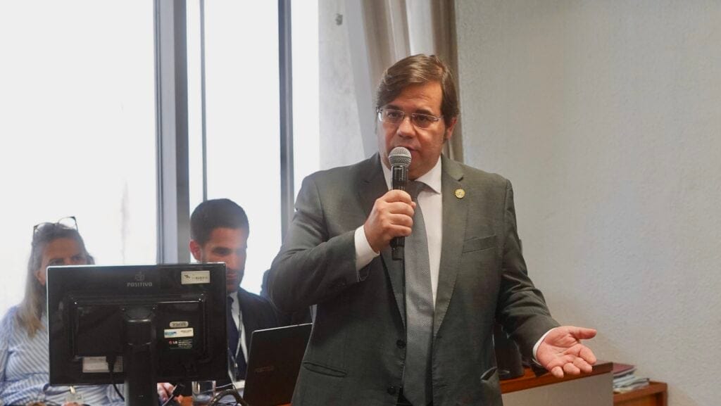 Rueda destacou a importância da união entre Legislativo e Executivo em prol do povo acreano. Foto: Wesley Moraes/Secom