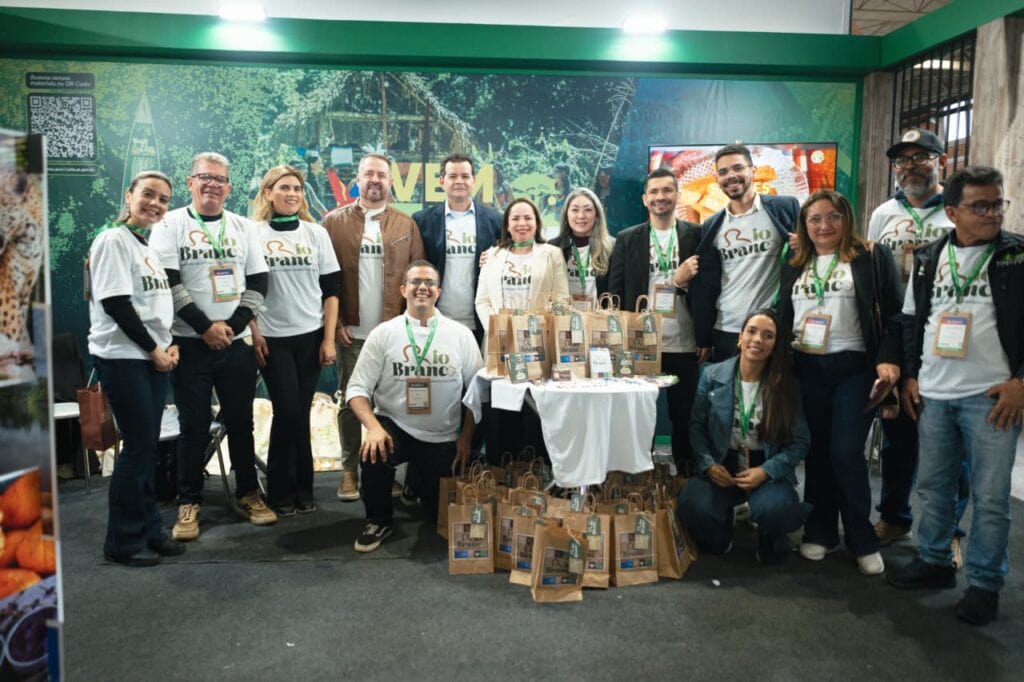 Comitiva acreana participou da Feira Internacional de Turismo de Gramado (Festuris). Foto: Marcos Rocha/Sete