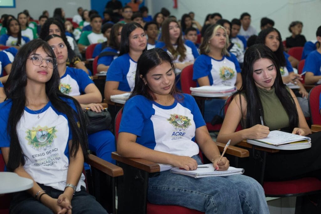 Aulão é destinado a alunos da rede estadual e comunidade. Foto: Dhárcules Pinheiro/Sejusp