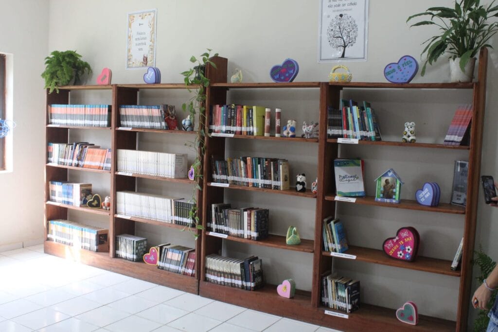 Biblioteca é inaugurada em presídio de Sena Madureira. Foto: Crislei Souza/Iapen