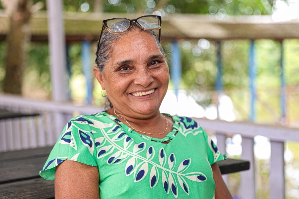 Lucimar diz que sonhava em passar pela ponte e que hoje este sonho se realiza. Foto: José Caminha/Secom