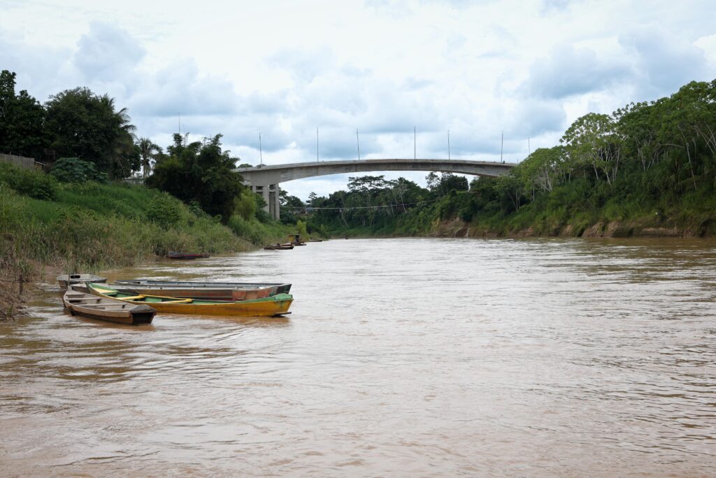 Entrega da ponte será neste domingo, 23, em Xapuri e é um marco histórico. Foto: Dhárcules Pinheiro/Seco.