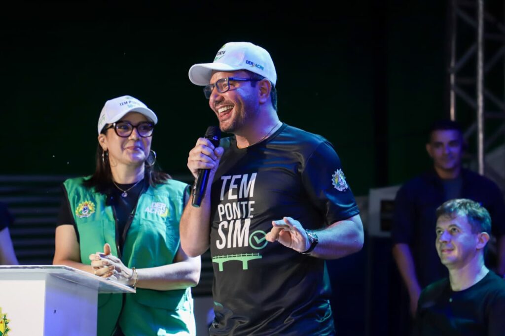 Mailza Assis destaca que marca da gestão ao lado de Gladson Camelí é cuidar das pessoas. Foto: Dhárcules Pinheiro/Secom