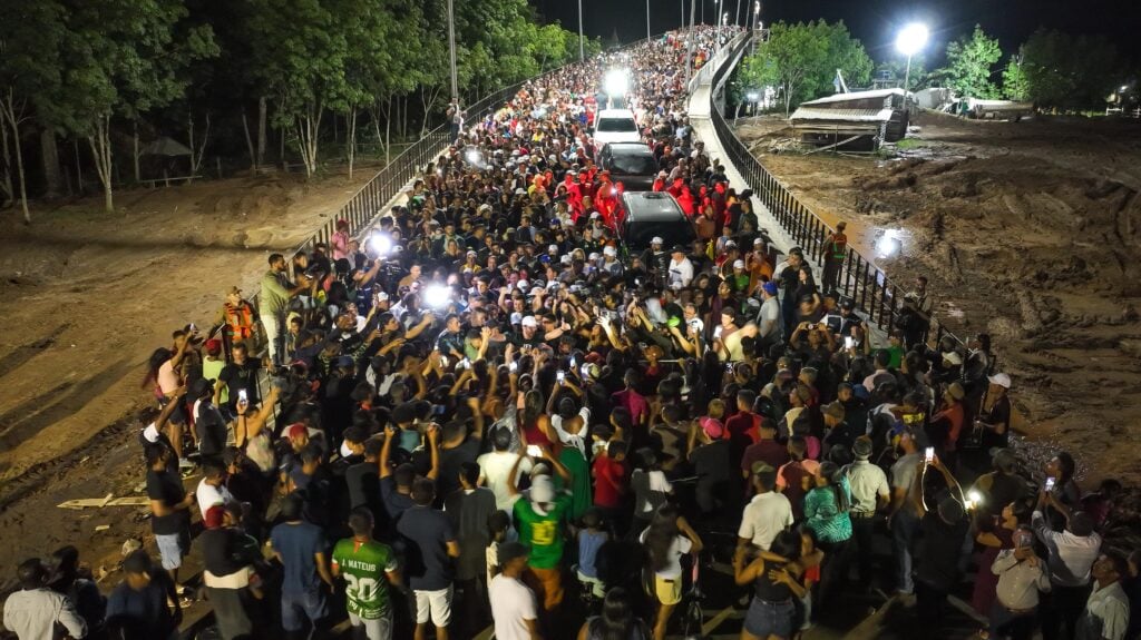Ponte da Sibéria marca uma nova era de desenvolvimento no estado. Foto: Neto Lucena/Secom