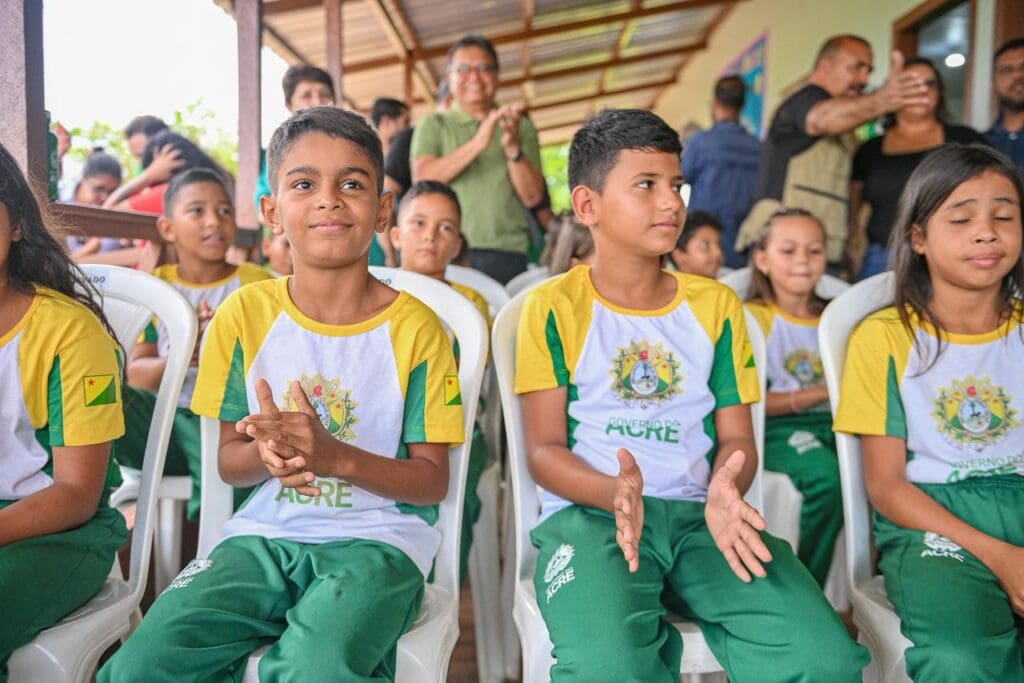 Alunos aprovaram novo espaço e contaram que a biblioteca foi o local preferido. Foto: Diego Grugel/Secom