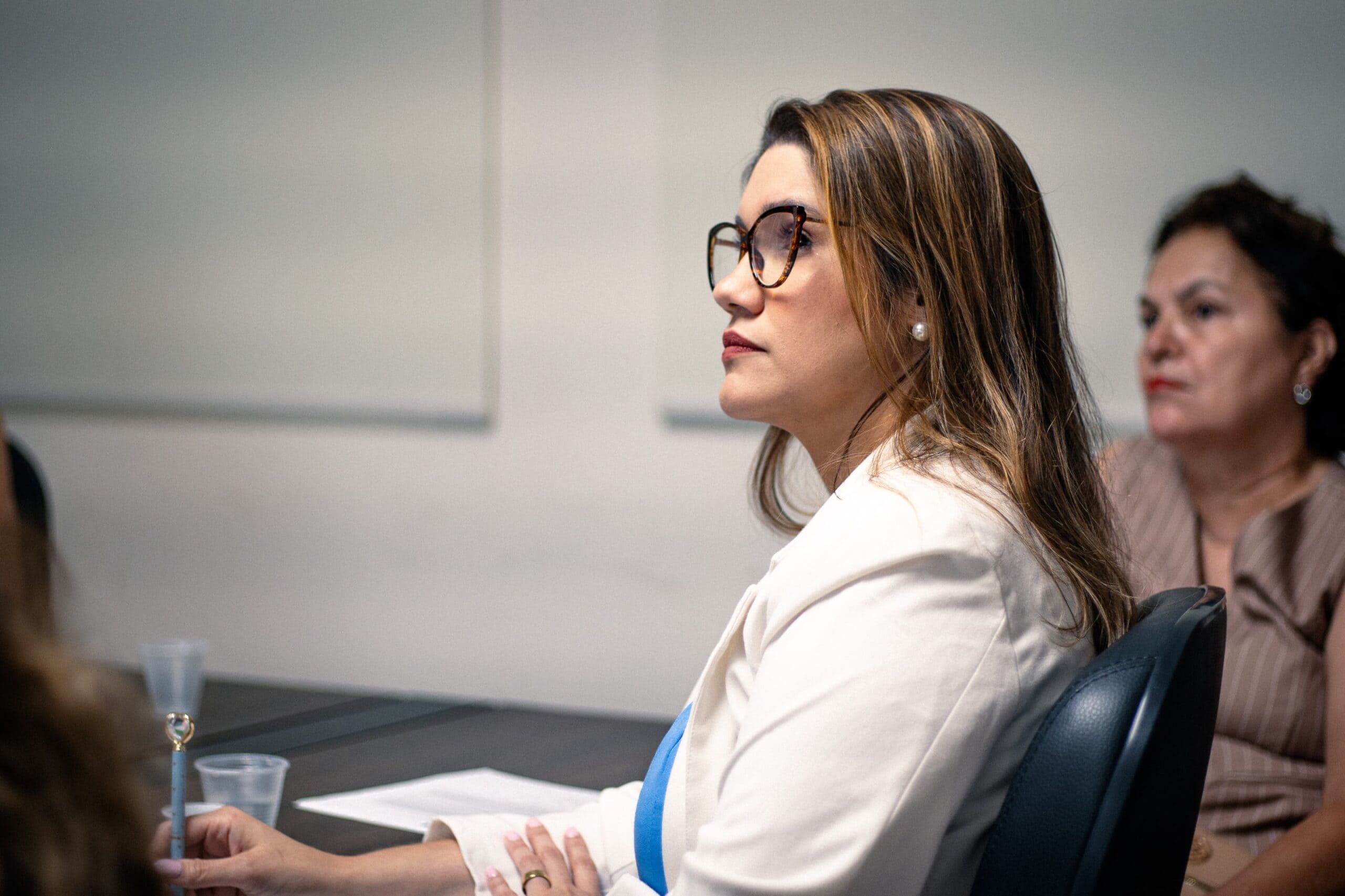 Emmanuelle Mezerhan, conselheira representante da Associação dos Municípios do Acre (Amac). Foto: Marcos Rocha/Sete