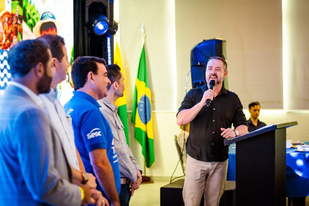 Secretário de Estado de Turismo e Empreendedorismo, Marcelo Messias, destacou a força da união entre instituições e trade turístico para desenvolver o turismo. Foto: Marcos Rocha/Sete