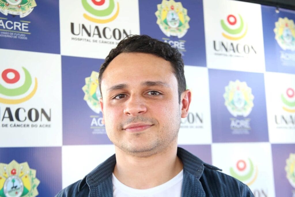 Rafael Carvalho é médico oncologista do Hospital de Câncer do Acre. Foto: arquivo
