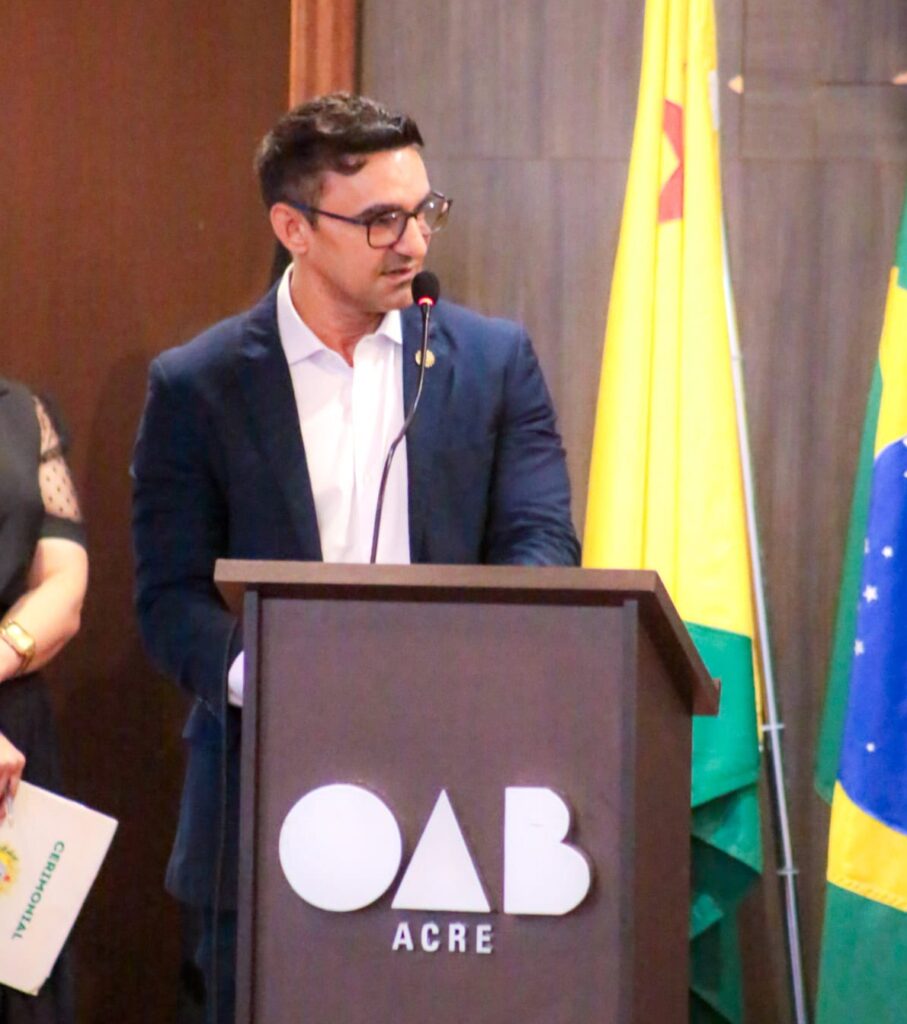 Evandro Bezerra, secretário em exercício da Sejusp, reitera que o curso “É mais uma ação do governo do Estado”. Foto: Antonio Moura/Iapen