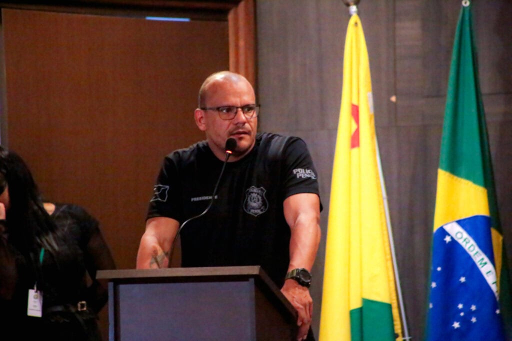 Presidente do Iapen, Marcos Frank Costa, destaca que capacitação dos servidores “É uma prioridade da nossa gestão”. Foto: Antonio Moura/Iapen