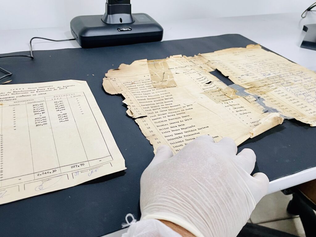 Arquivo Público do Acre exerce papel primordial na preservação da identidade cultural do Estado, na garantia do direito à informação e no apoio ao controle social. Foto: Ingrid Andrade/Sead