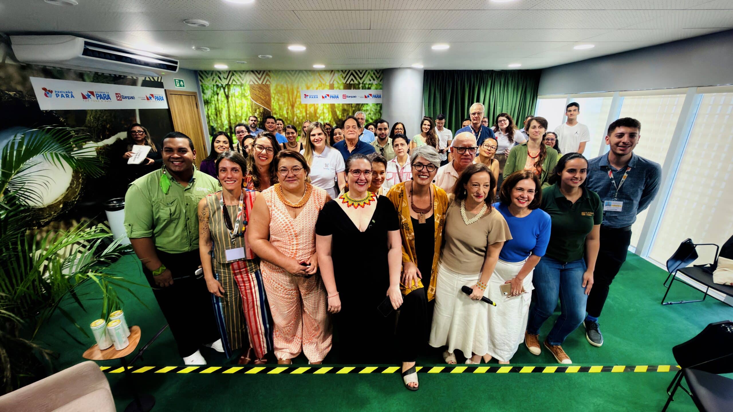 Governança do Sisa destaca papel estratégico das salvaguardas socioambientais em painel na COP30. Foto: Uêslei Araújo/Sema