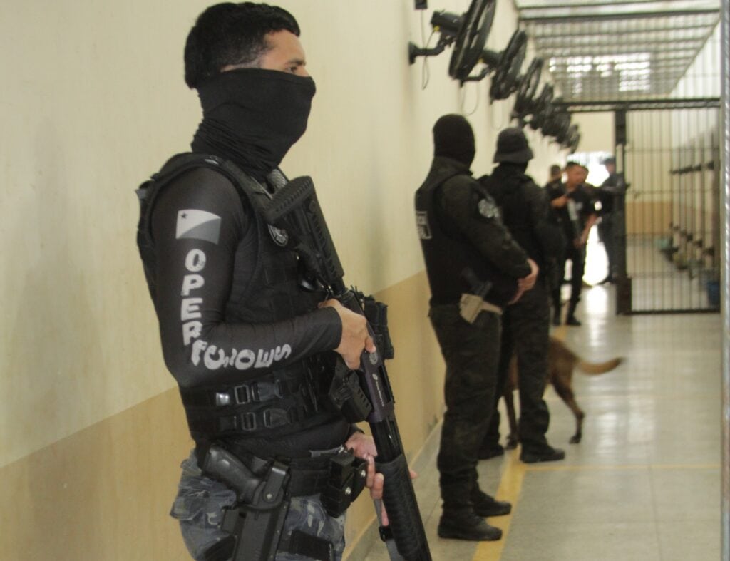 Operação Mute tem por objetivo o combate das organizações criminosas nas unidades prisionais de todo o país. Foto: Zayra Amorim/Iapen