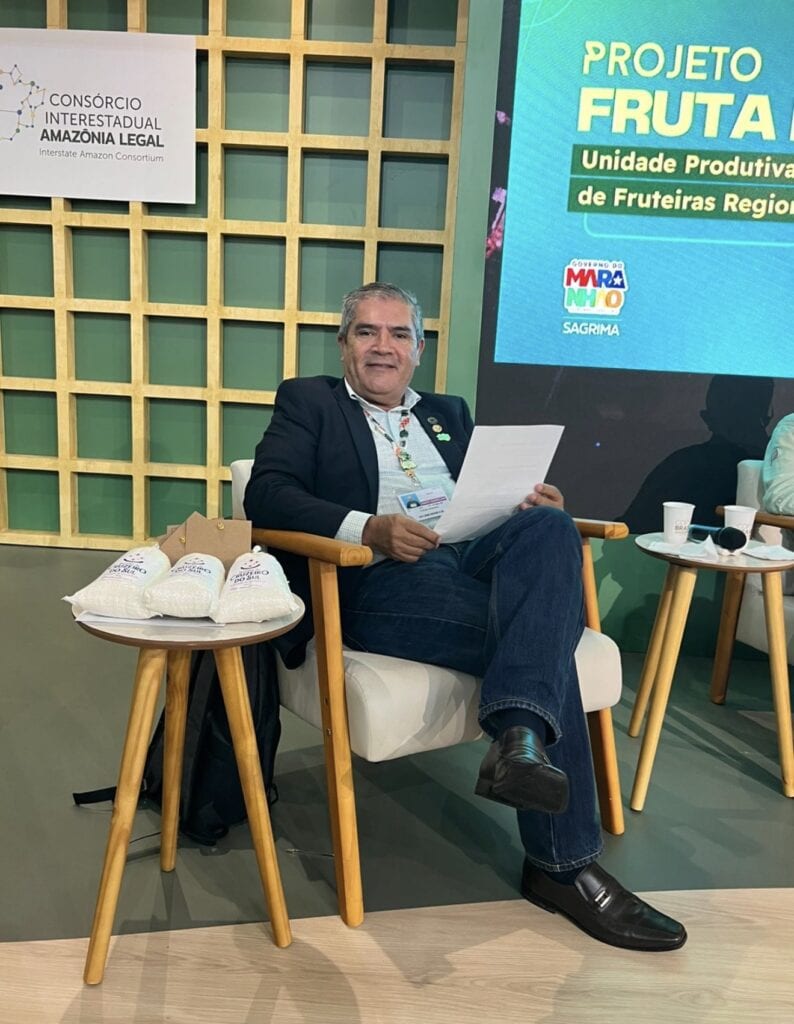 Moderação do painel ficou por conta do secretário adjunto de Agricultura do Acre, Edvan Azevedo. Foto: cedida