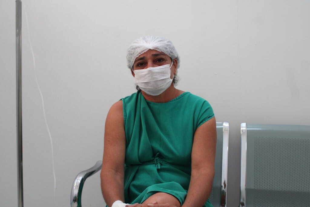 Rozemir Ferreira, de 53 anos, é uma das milhares de pacientes do programa. Foto: Tiago Araújo/Sesacre