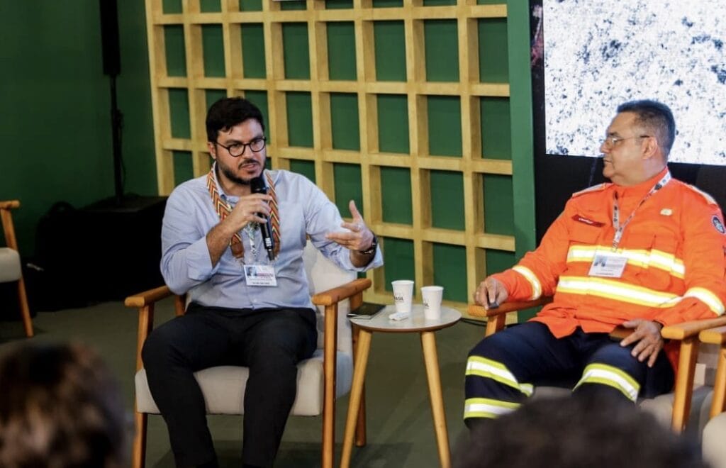 Leonardo Carvalho frisou o trabalho do governo em dialogar as políticas ambientais em conjunto com os povos originários. Foto: Neto Lucena/Secom
