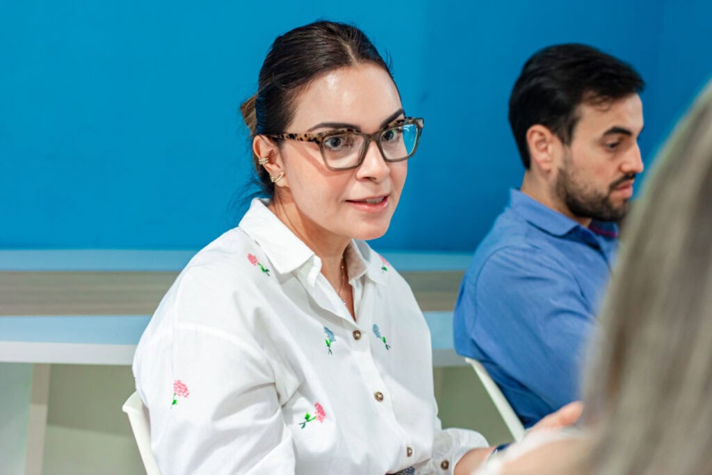 “Estamos com grande expectativa de que tudo vai dar certo e em breve, a Fundação será habilitada”, disse a coordenadora da Rede de Saúde Bucal da Sesacre, Christiane Lopes. Foto: Gleison Luz/Fundhacre