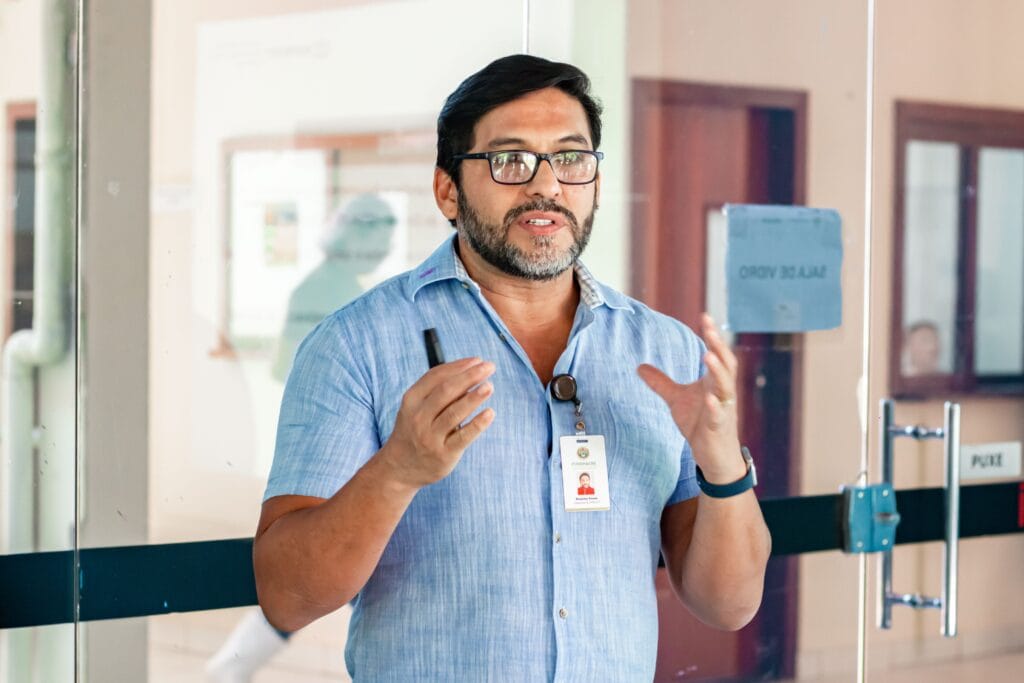 Equipe do Nuproep explicou as etapas para atender às exigências ministeriais. Foto: Gleison Luz/Fundhacre