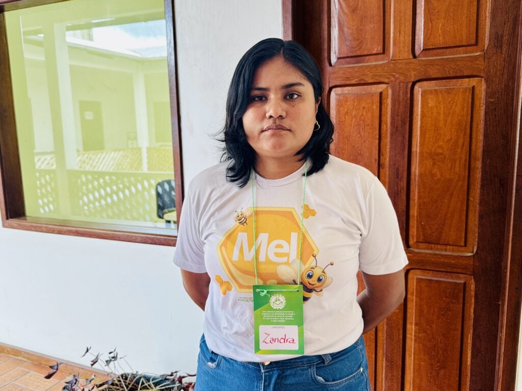Zandra Pilar, coordenadora da Cadeia Produtiva do Mel na Seagri. Foto: Lís Carvalho/ Secom