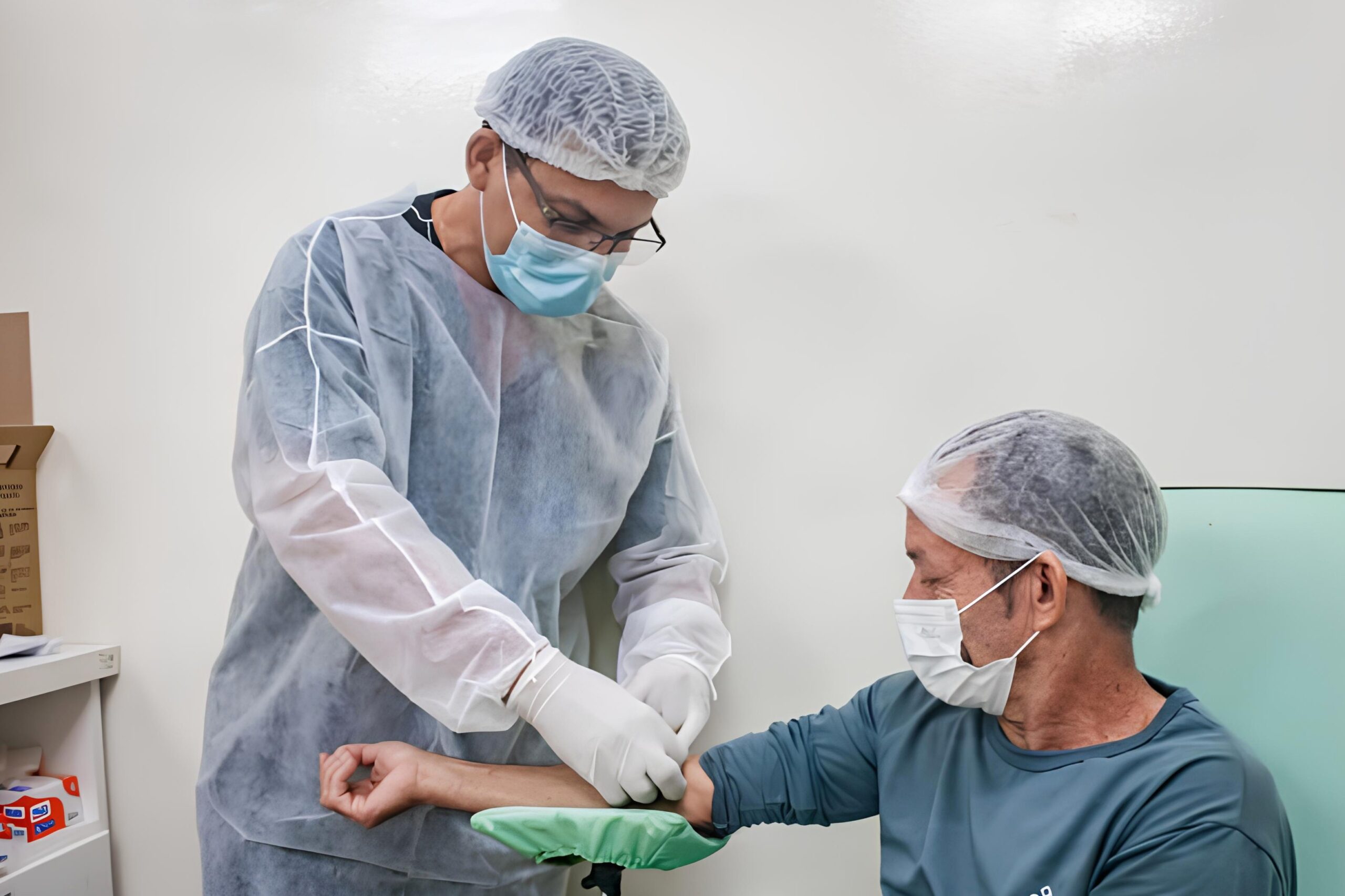 PSA é indicado a partir dos 45 anos para homens com fatores de risco. Foto: Gleison Luz/Fundhacre