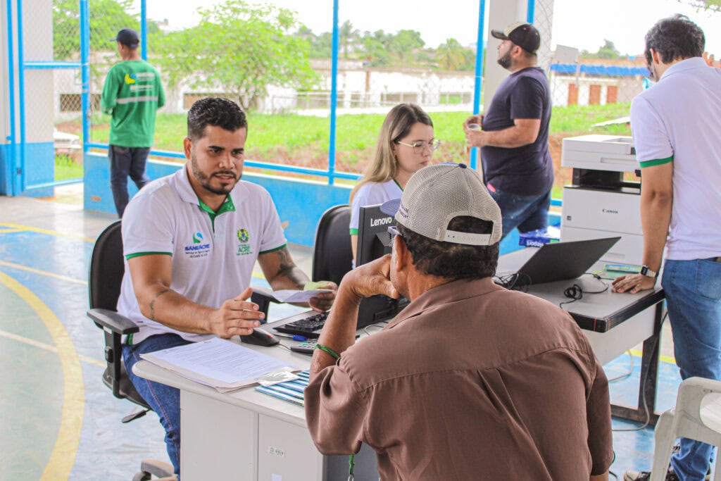 Usuários podem regularizar dívidas de água até 31 de dezembro. Foto: Aleksandro Soares/Saneacre