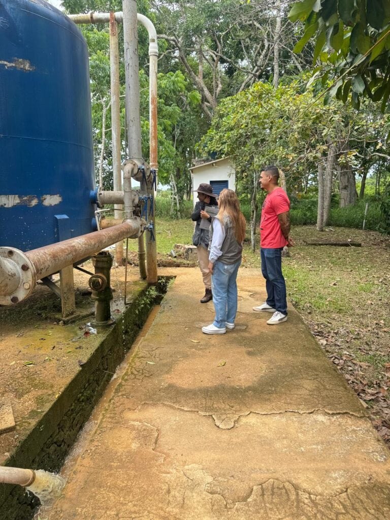 Ageac monitora fluxo da água nas tubulações, avaliando as conexões e os componentes que impactam a eficiência e a segurança do abastecimento. Foto: cedida
