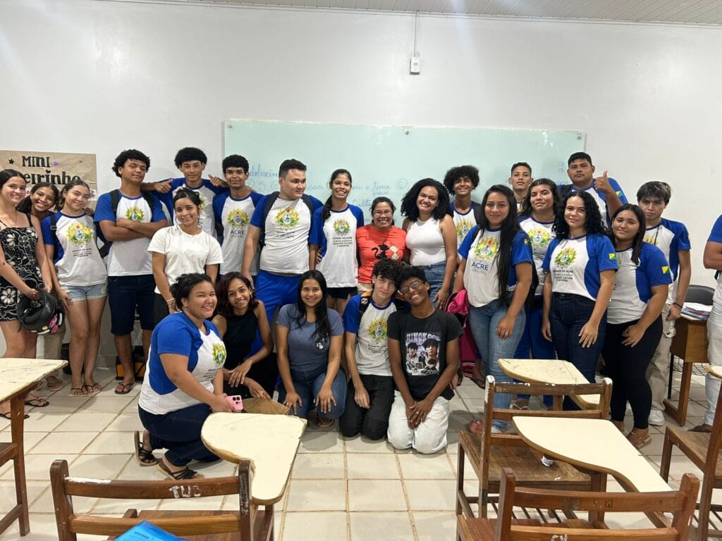 Projeto Pré-Enem Escolar reúne mais de 50 alunos em aulas, simulados e oficinas de redação no contraturno. Foto: cedida