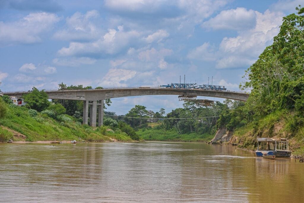 Ponte da Sibéria vai beneficiar mais de 18 mil pessoas da cidade de Xapuri. Foto: Diego Gurgel/Secom