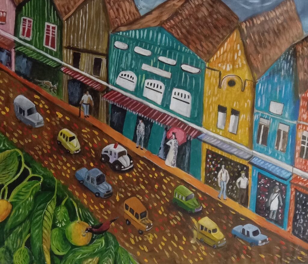 Obras tem curadoria da Associação dos Artistas Plásticos do Acre (Aapa), de que Dim é membro. Foto: acervo pessoal do artista