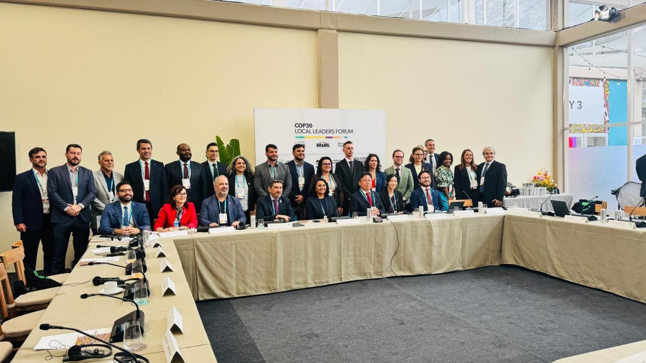 Comitiva acreana participou da Assembleia Geral da Coalizão Under2, rede global que reúne governos estaduais e regionais comprometidos com a descarbonização e a ação climática. Foto: cedida