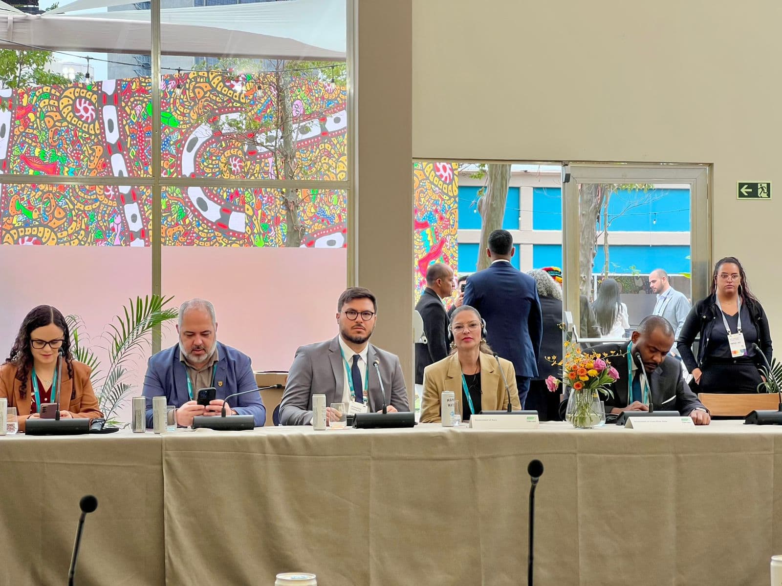 No segundo dia do evento, os gestores participaram de painéis sobre às experiências e os desafios para a ampliação do financiamento climático e pagamento por serviços ambientais. Foto: cedida