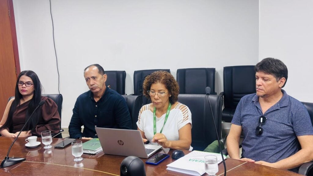 Representantes também abordaram desafios na gestão de recursos hídricos, como ampliar envolvimento social. Foto: Ana Thais Cordeiro/Sema