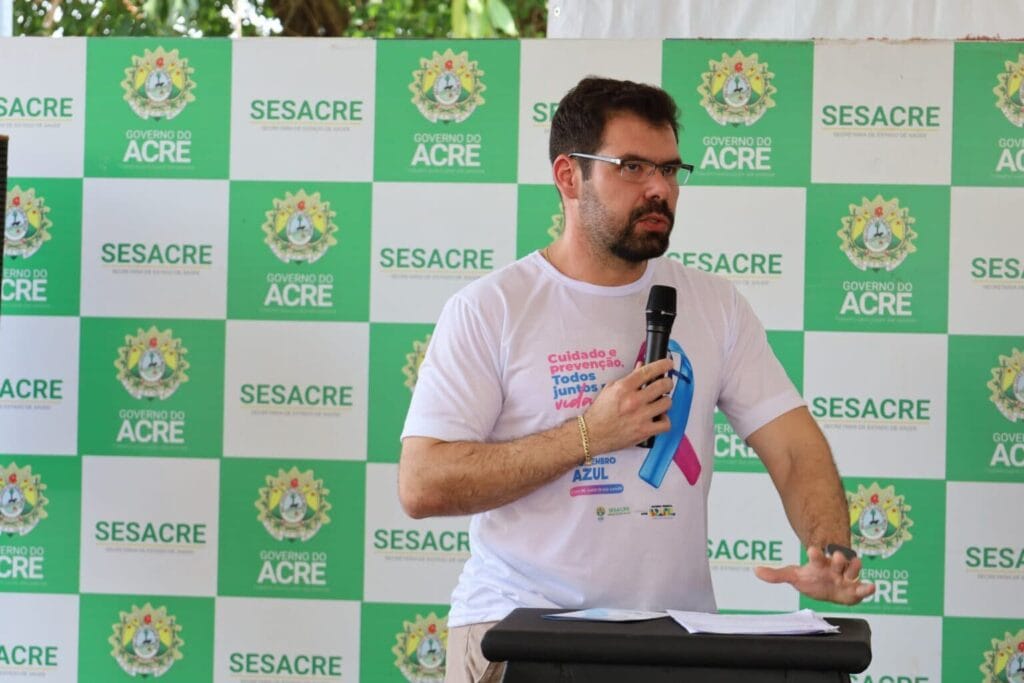 Secretário faz convite aos homens para participar da programação do mês de combate ao câncer de próstata. Foto: arquivo.