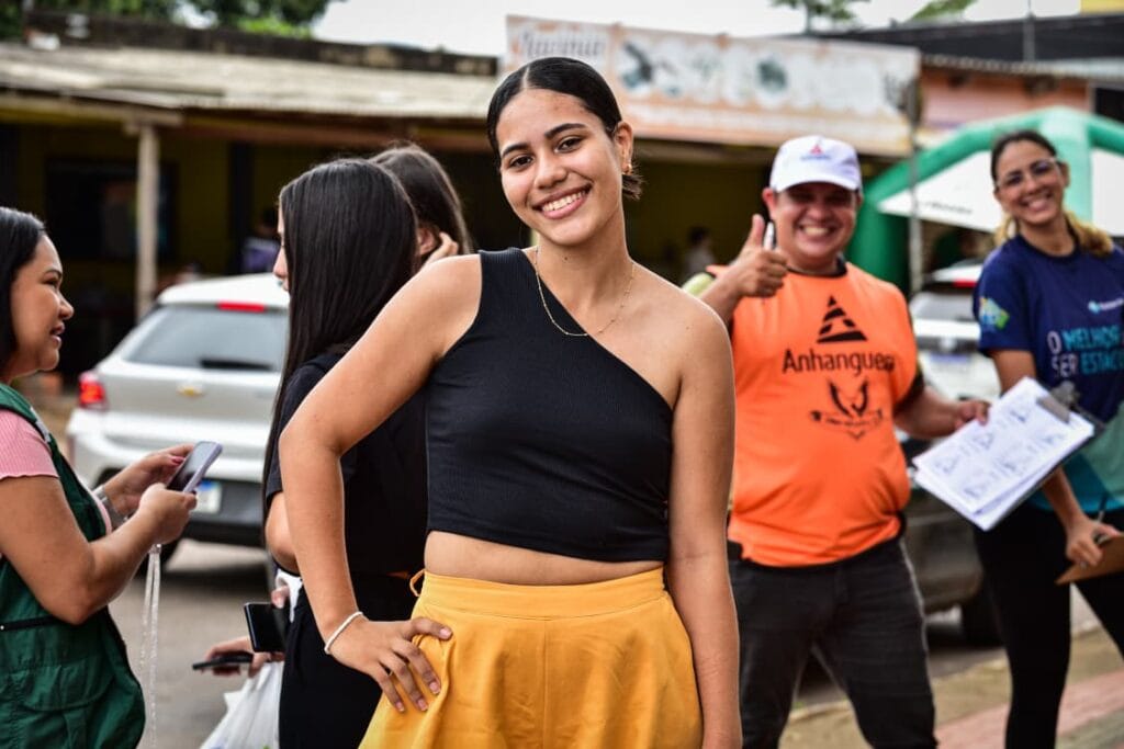 Yasmin Nascimento sonha em cursar Educação Física. Foto: Raylanderson Frota/Secom