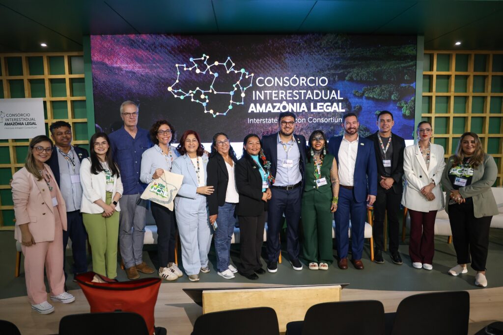 Painel foi apresentado pela delegação acreana e contou com representantes de outros países na plateia. Foto: Pedro Devani/Secom.