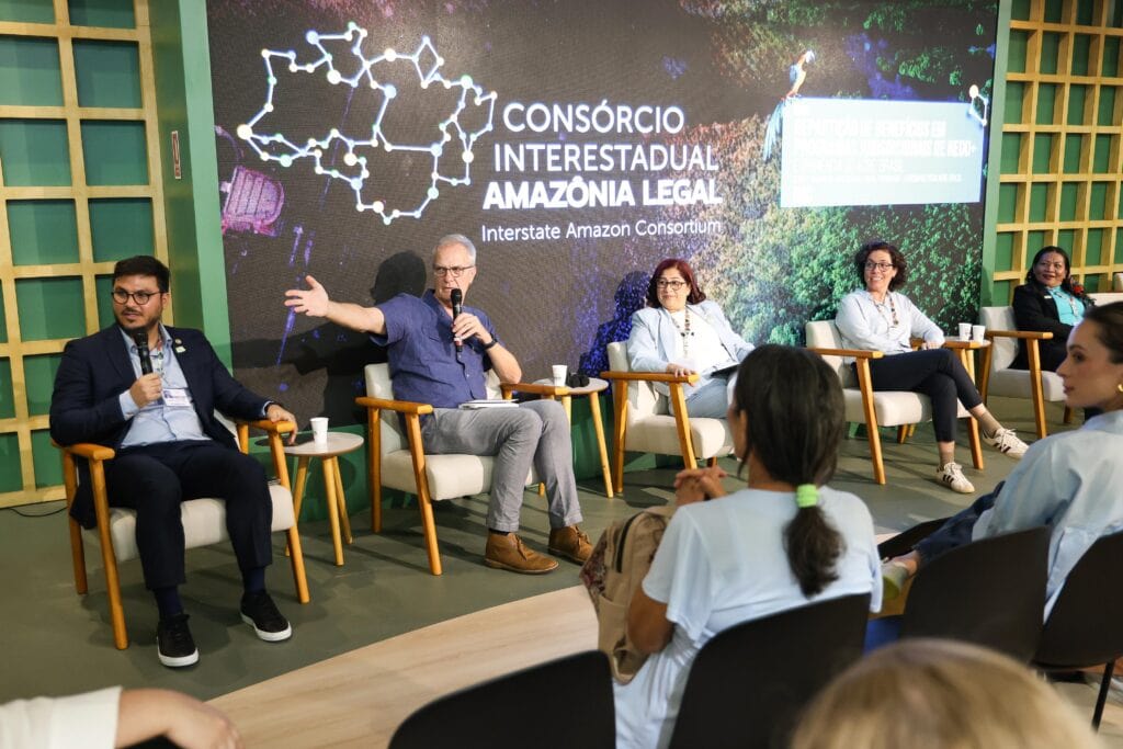 Modelo de repartição de benefícios do Sistema de Incentivos a Serviços Ambientais (Sisa) ganhou espaço na COP30, em Belém Foto: Pedro Devani/Secom.