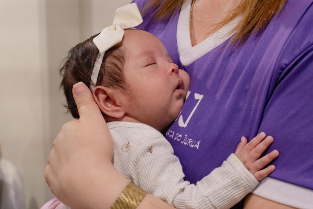 Acolhimento e amor em cada toque. Foto: Diego Silva/Secom