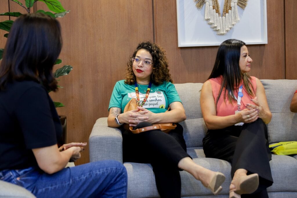 Vice-coordenadora da campanha, Tatiane Castro explicou critérios para participar da campanha. Foto: Neto Lucena/Secom