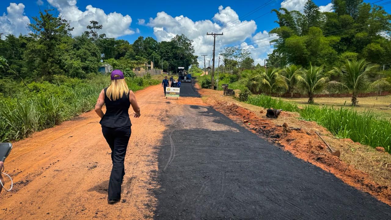 Deracre leva melhorias à Estrada do Quixadá e reforça apoio às comunidades rurais. Foto: Thauã Conde/Deracre