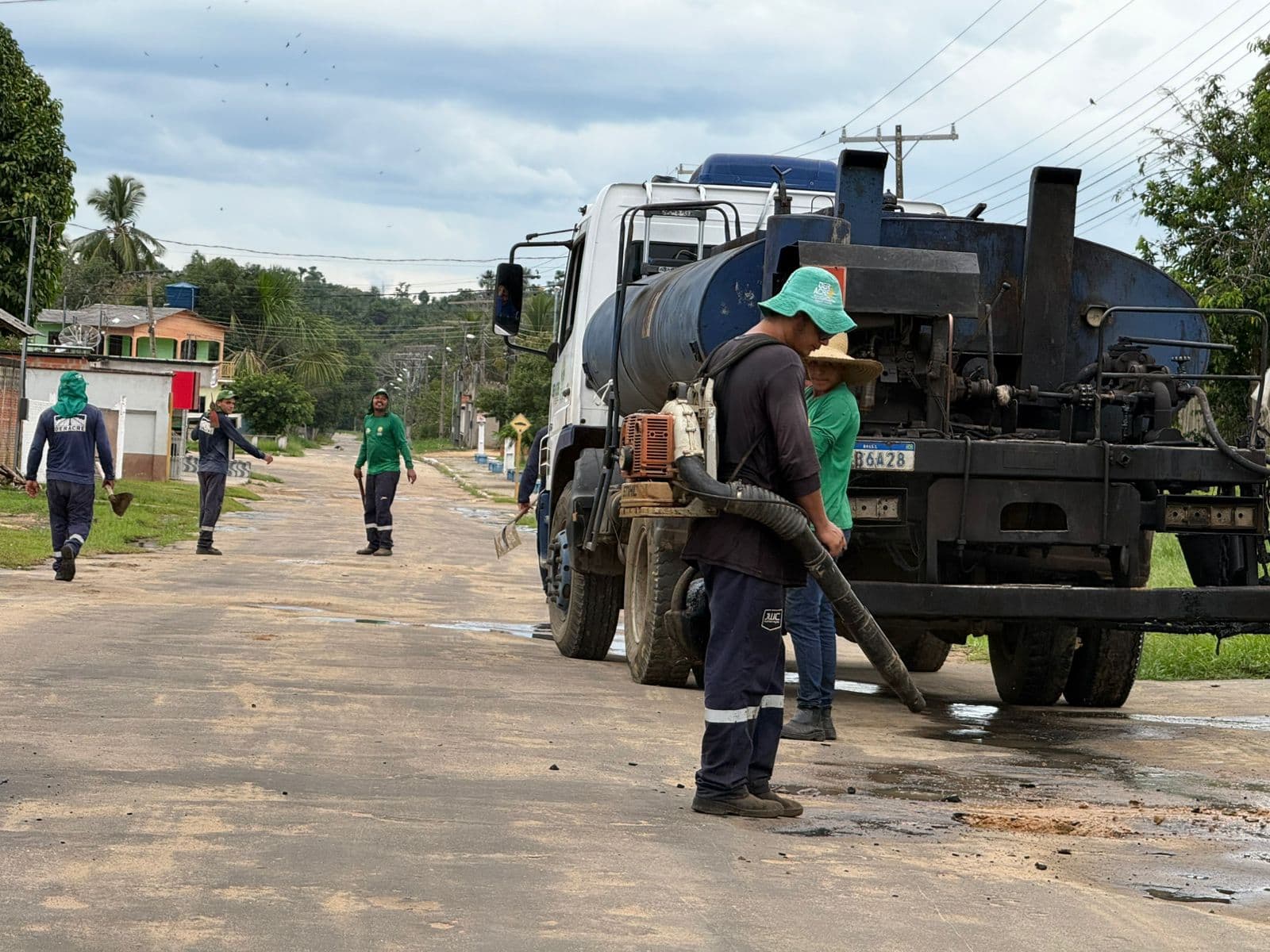 Manutenção tem sido garantida nas ACs. Foto: Ricarlene Silva/Deracre