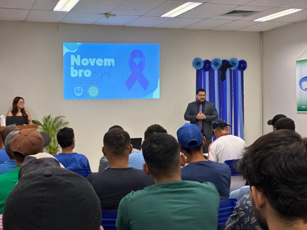 Ação contou com parceria da Ufac, Uninorte e Vara Estadual do Juízo das Garantias. Foto: Diogo José/Iapen