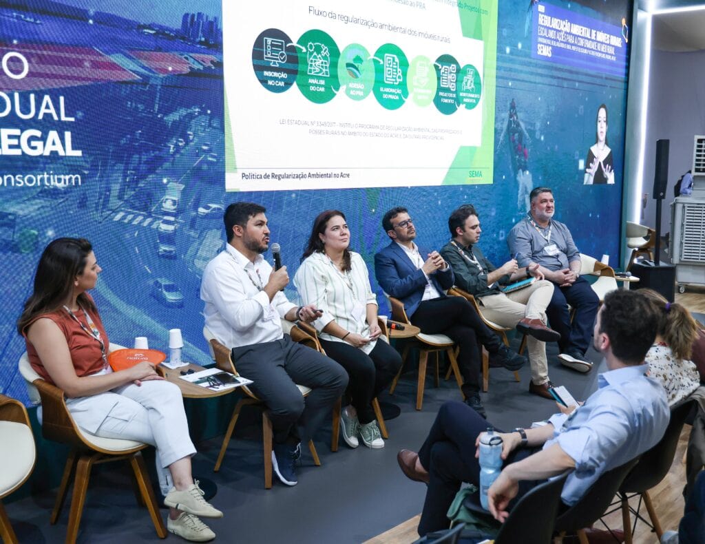 Regularização ambiental na Amazônia foi tema de painel na COP30, em Belém, nesta quinta. Foto: Pedro Devani/Secom