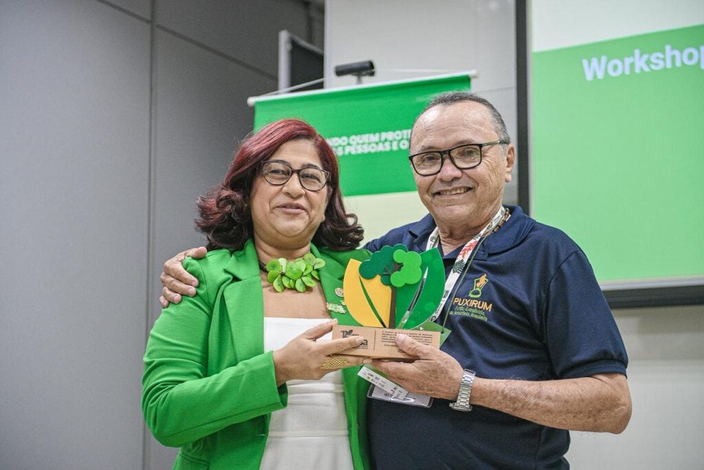 Júlio Barbosa é presidente do Conselho Nacional dos Extrativistas e membro da governança do Sisa. Foto: Diego Gurgel/Secom