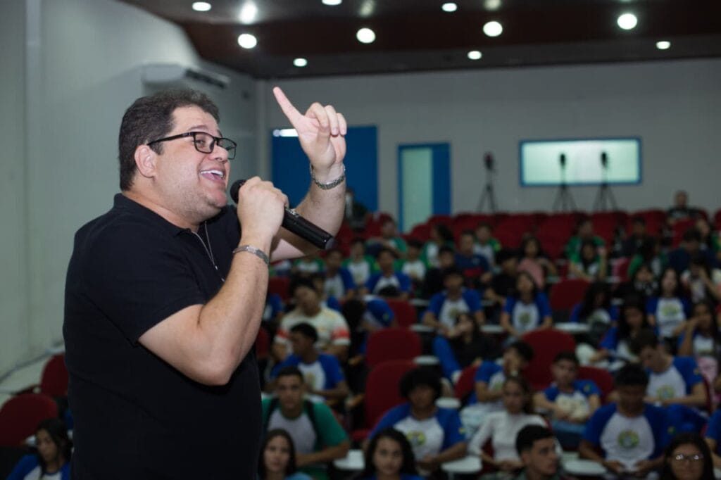 Aulão também é transmitido online. Foto: Dhárcules Pinheiro/Secom