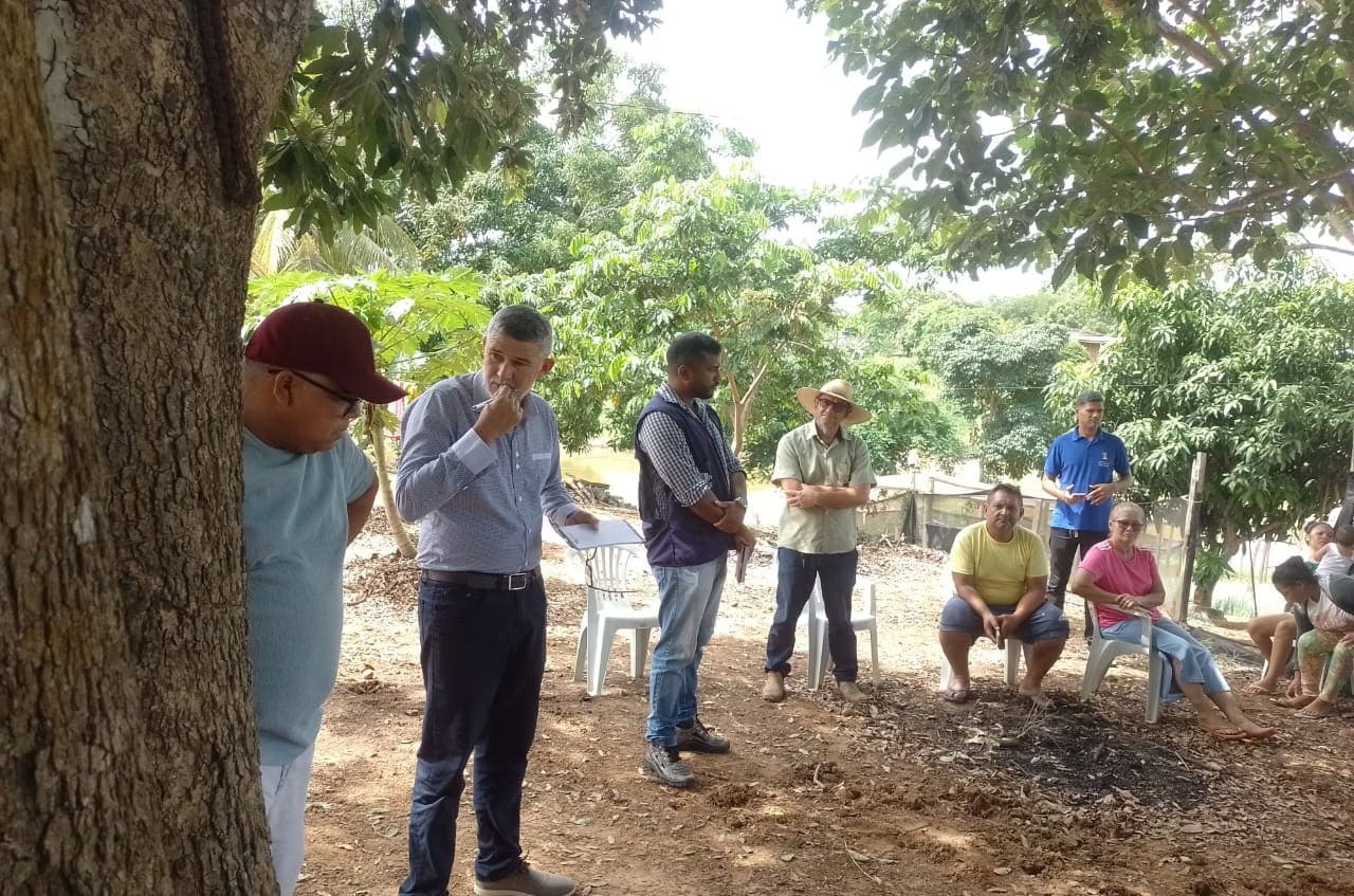 Diálogo entre Deracre e produtores alinha expectativas sobre serviços na AC-10. Foto: Ascom/Deracre